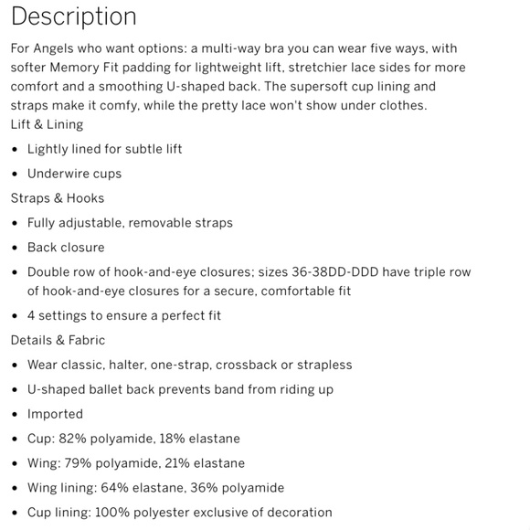 Victoria's Secret Two-Pack of Strapless Bras - Picture 4 of 9